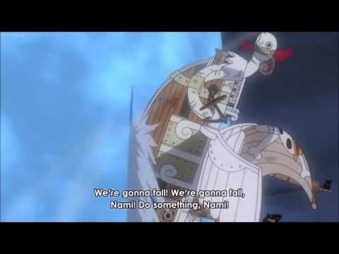 Luffy's Crew Fly up to the Sky Island (Eng Sub)