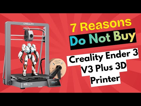 Ender 3 V3 Plus 3D Printer Brutal Review – Broken, Noisy & Frustrating! 7 Reasons Do Not Buy