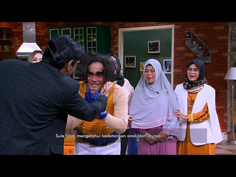 Lagi Asyik Jadi Petinju, Ibunda & Anak Sule Datang