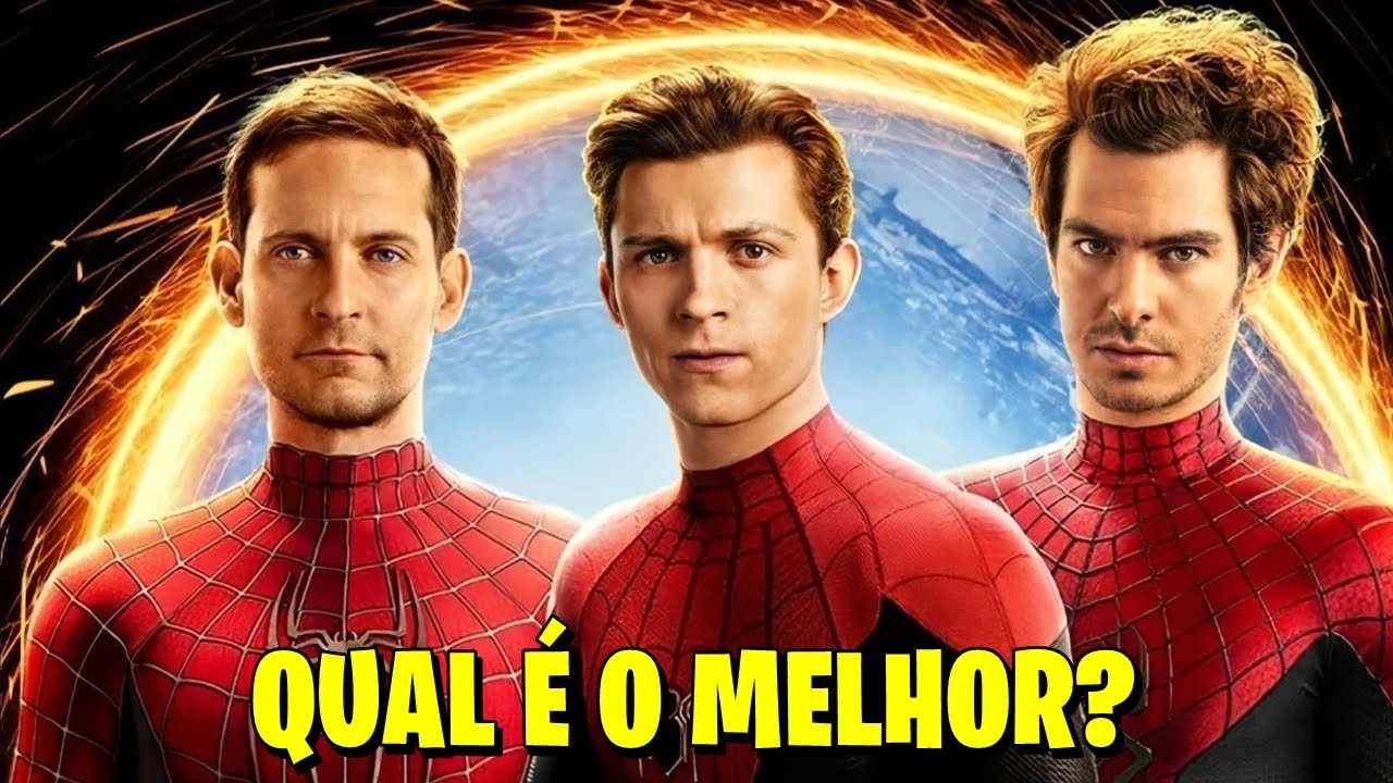 Qual é o Melhor HOMEM-ARANHA? | OriginalVsRemake | Tobey Maguire vs Andrew Garfield vs Tom Holland