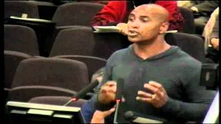 Ron Brown Speaks Against Ordinance