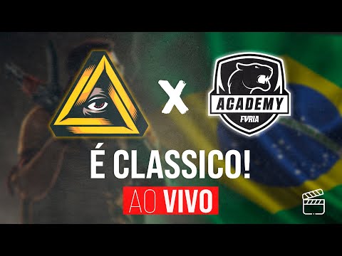 🇧🇷🔴 FURIA Academy X Young GODS | AO VIVO | CLÁSSICO ACADEMY CS GO