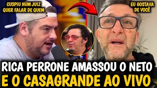 💥 SURRA AO VIVO! RICA PERRONE DETONA NETO E CASAGRANDE SEM PIEDADE /Veja
