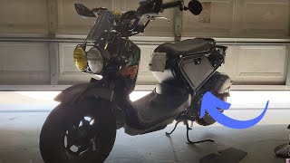 Honda Ruckus Under Seat Storage
