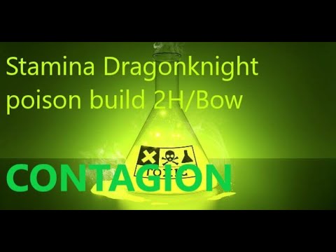 ESO Greymoor - Stamina DragonKnight Poison PVE DPS CONTAGION