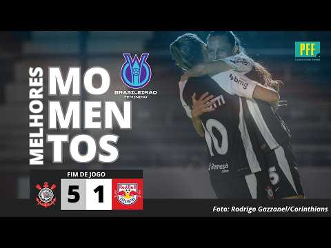 Gols e lances de Corinthians x Red Bull Bragantino