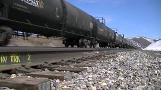 preview picture of video 'Railroad Action on Soldier Summit - April 2011 (Part 7)'