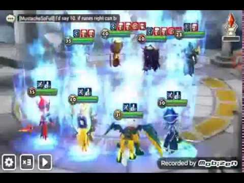Arena testings with Akhamamir (Wind Ifrit) Debuff Team