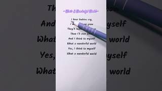 Learn English with “What A Wonderful World” – Louis Armstrong 🌍🎺