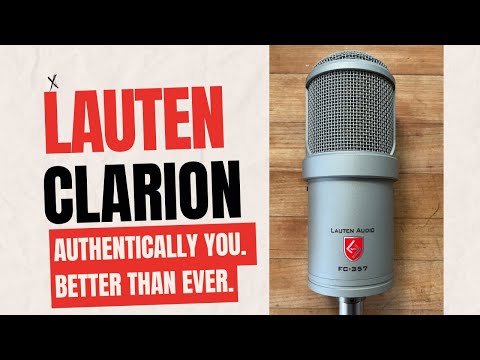 Why I'm Really Falling in Love with the Lauten Audio Clarion Microphone