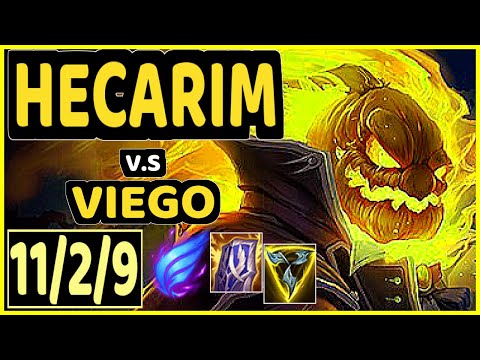 KREOX (HECARIM) vs VIEGO - 11/2/9 KDA JUNGLE GAMEPLAY - EUW Ranked MASTER