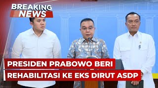 Download lagu BREAKING NEWS - Presiden Prabowo Beri Rehabilitasi ke Eks Dirut ASDP Ira Puspa Dewi mp3 Download lagu BREAKING NEWS - Presiden Prabowo Beri Rehabilitasi ke Eks Dirut ASDP Ira Puspa Dewi mp3