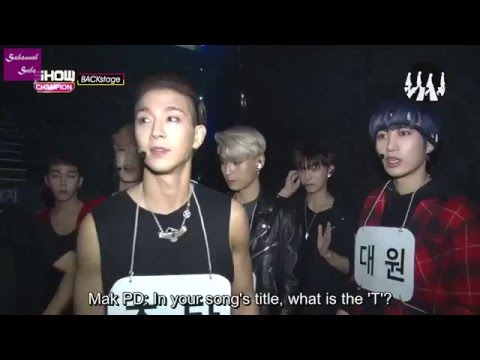 [ENG] 151205 Madtown Show Champion Backstage