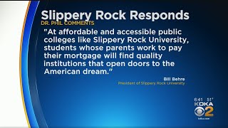 Slippery Rock University Responds To Dr. Phil's Comments