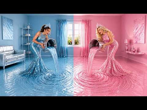 Girls Turn Into MERMAIDS for a Secret Party! 🌊💖