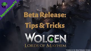 BETA: Wolcen: Lords of Mayhem Tips & Tricks