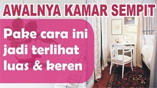 Desain kamar simple geometri