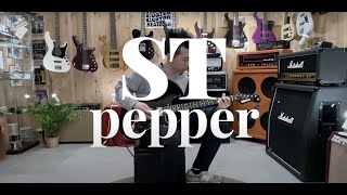 Video thumbnail for " F.C.G.R. ST Pepper " Demo / Play by Oitan ( ex. Tokyo Karankoron ) by Freedom Custom Guitar Research Co. Ltd.