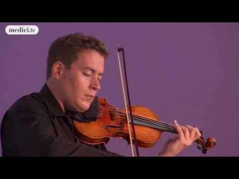 Kristóf Baráti performs on the 'Lady Harmsworth' Stradivari, Verbier 2016
