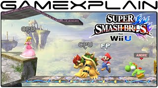 Peach's Castle 64 in Super Smash Bros Wii U (Stage Builder)