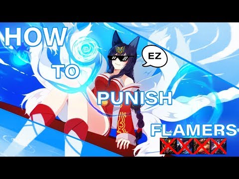 Zero Metal - How to Punish Flamers/best teammates ever! (highest mastery Ahri LAN)