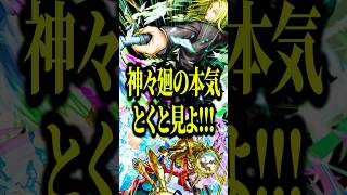 【待望】神々廻2体を遂に来たコンサリジオで使ってみたけど…これフレ枠で十分じゃないですk【モンスト】#shorts
