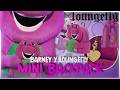 BARNEY X LOUNGEFLY MINI BACKPACK