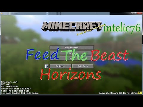 Let's Play - Minecraft - FTB Horizons - S1E1