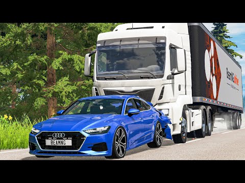 Truck Pileups Crashes 7 - BeamNG.Drive