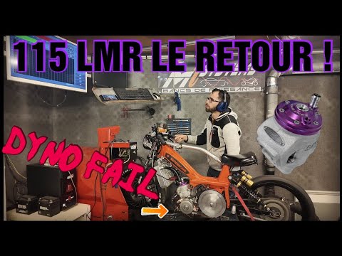 vlog 115 LMR enfin ça marche ! mais j'ai cru tous casser... (dyno fail) ????