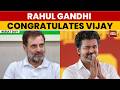 Rahul Gandhi Congratulates Vijay Congress Opens Talks With TVK Tamil Nadu Election Results