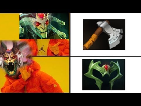 Why high mmr Medusas are building Quelling blade? ft Dendi + Costabile