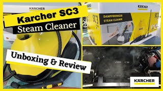 Karcher SC3 Steam cleaner - Unboxing, Demo and review - Compared with the SC2 and why I chose this!