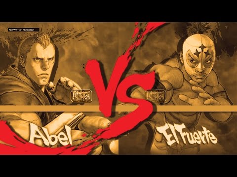 Strider 801 (Abel) vs HellFuerte (El Fuerte) USF4 ranked match
