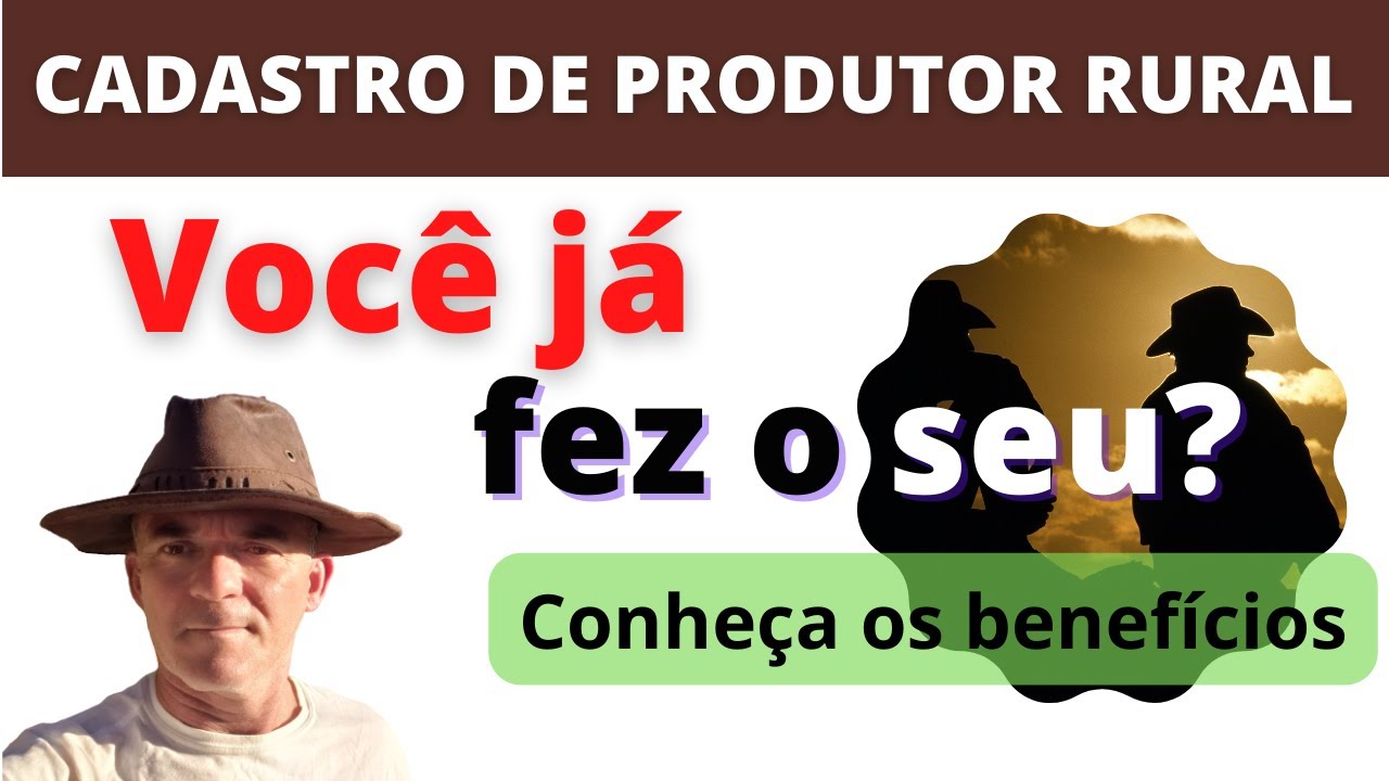 Cadastro de produtor rural