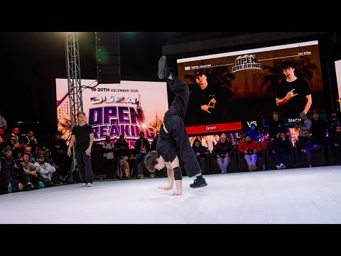 Grom vs Starina [BBOY TOP 16] / Dubai Open Breaking 2025