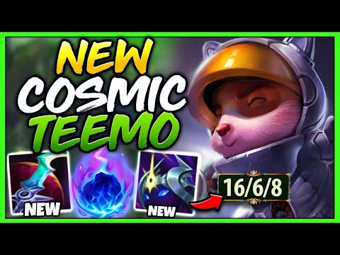 NEW COSMIC BUILD GIVES TEEMO LEGIT MORE DAMAGE THAN A NUCLEAR ROCKET! - League of Legends