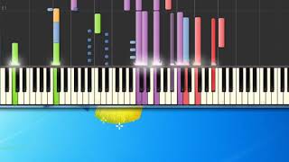 [Piano Tutorial Synthesia]Canzone per Lilly - Pooh