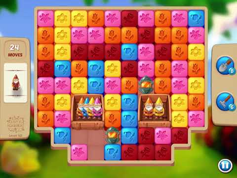 Lily’s Garden: Design & Relax - Day 7 - Level 161 - No Boosters - FULL STORY - CaroGamesNL