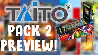 AtGames Legends Pinball TAITO Game Pack 2 Preview!