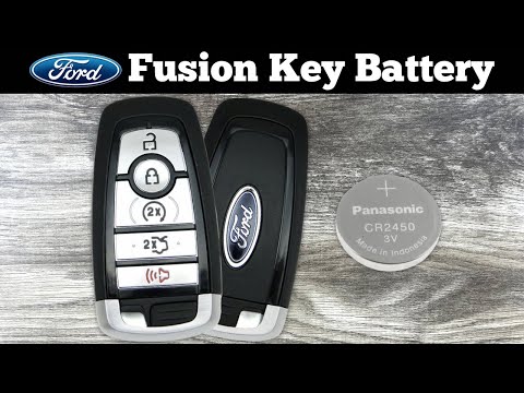 How To Replace A 2017 - 2020 Ford Fusion Key Fob Battery - Change Replacement Remote Batteries