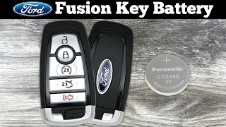 How To Replace A 2017 - 2020 Ford Fusion Key Fob Battery - Change Replacement Remote Batteries
