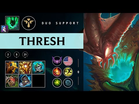 Thresh Support vs Volibear - NA Master Patch 25.23