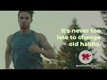 Single Quote Change Your Life Fitness Quote WhatsApp Status