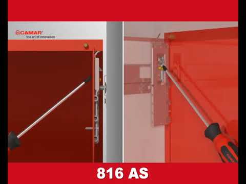 CAMAR 816 | Подвеска корпусов скрытая с системой антиопрокидывания, крепление на саморезах
