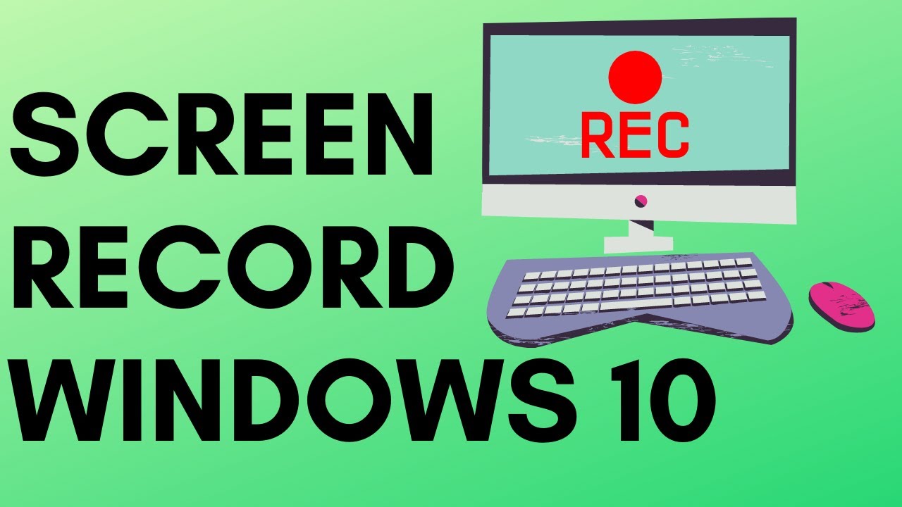 Record PC Screen Without Any Software Windows 10 [2020]