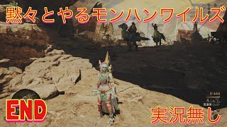 初見で黙々とやるモンハンワイルズ　実況無し　partEND