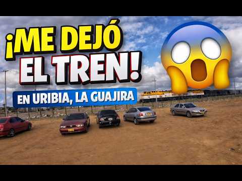 Me dejó el tren en la Guajira... Uribia capital indígena de Colombia no deja de sorprender 😢😜