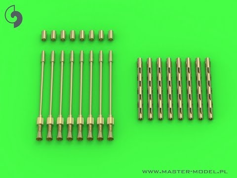 HK Models 1/32 Lancaster upgrades. Master .303 Machine Gun Barrels