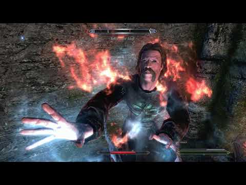 Skyrim Special Edition - The Black Star: Adept Necromancers Fight, Explore, Loot, Toms (2016)